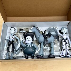 Mattel Disney and Pixar Toy Story Set of 4 Action Figures with Monochromatic